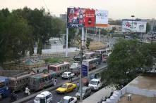 View from second hotel in Karachi