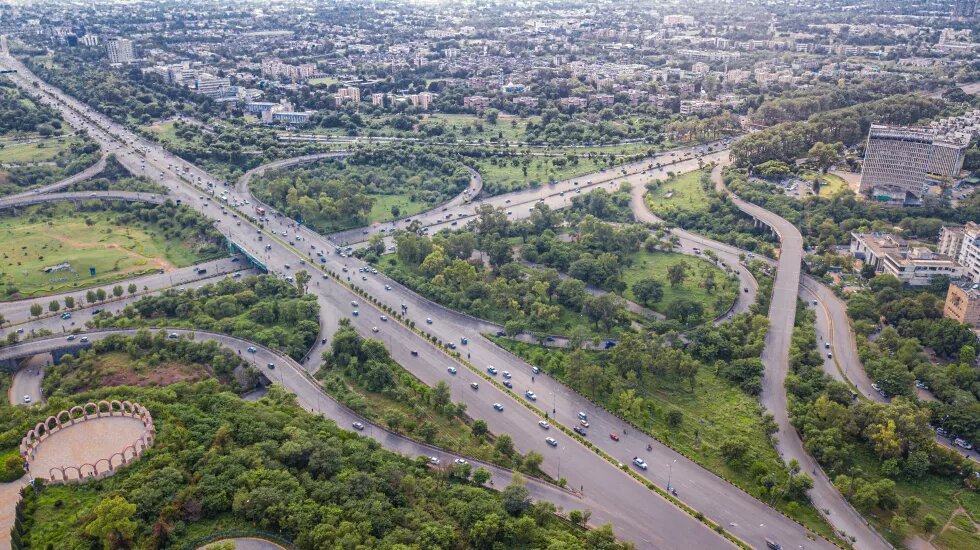 View of Highway, Islamabad